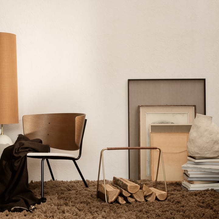 Meadow High Pile matta 140x200 cm, Dark beige Ferm Living