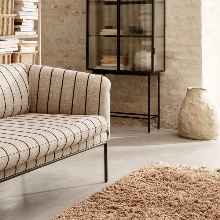Meadow High Pile matta 140x200 cm, Dark beige Ferm Living