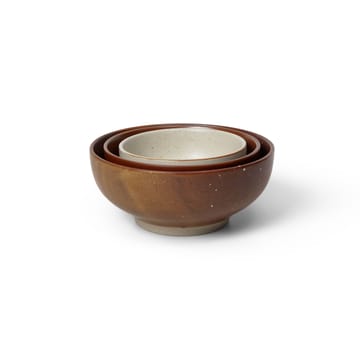 Midi skålar 3-pack Ø19 - Multi - Ferm Living