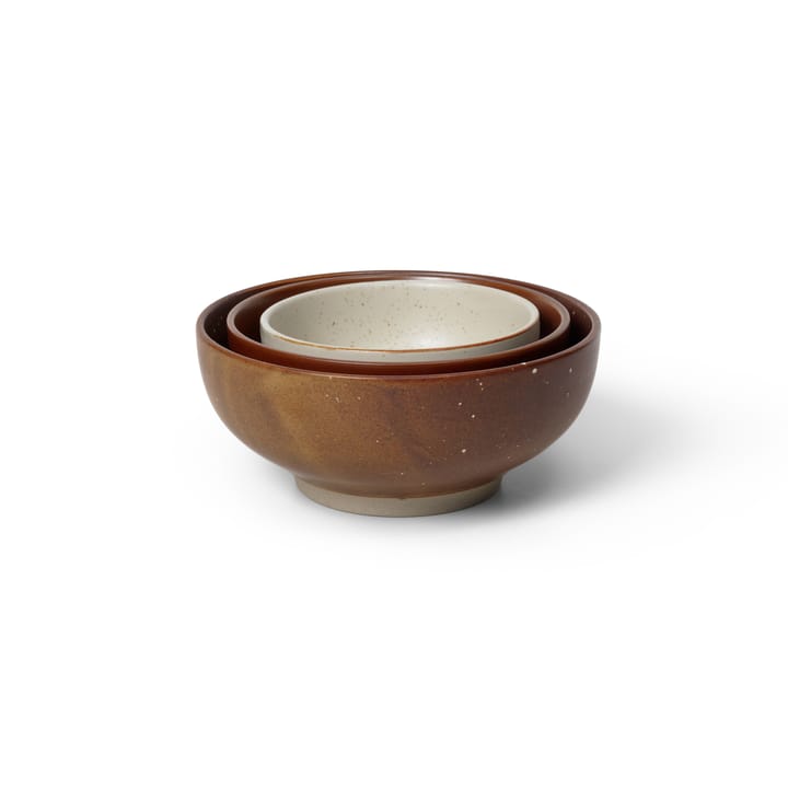 Midi skålar 3-pack Ø19, Multi Ferm Living