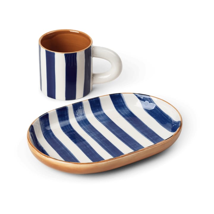 Milu barnservis 2 delar - Blue - Ferm LIVING