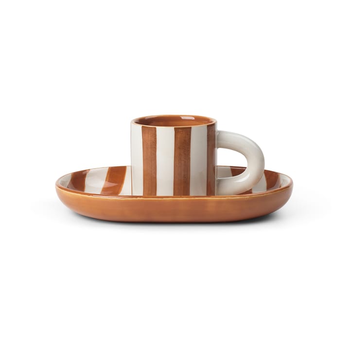 Milu barnservis 2 delar - Terracotta - ferm LIVING