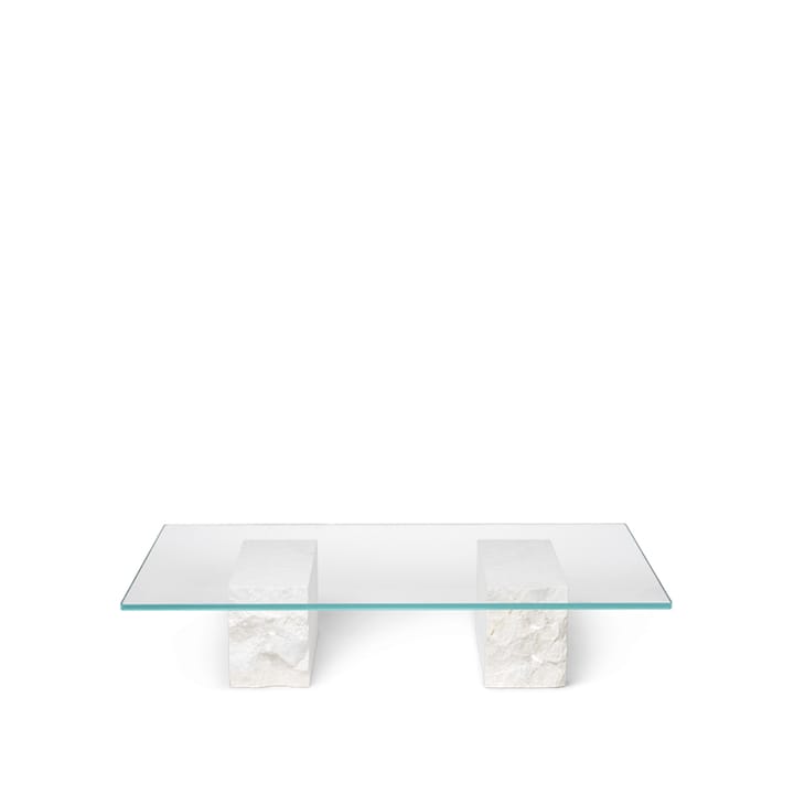 Mineral soffbord - glas, bas i marmor - Ferm Living