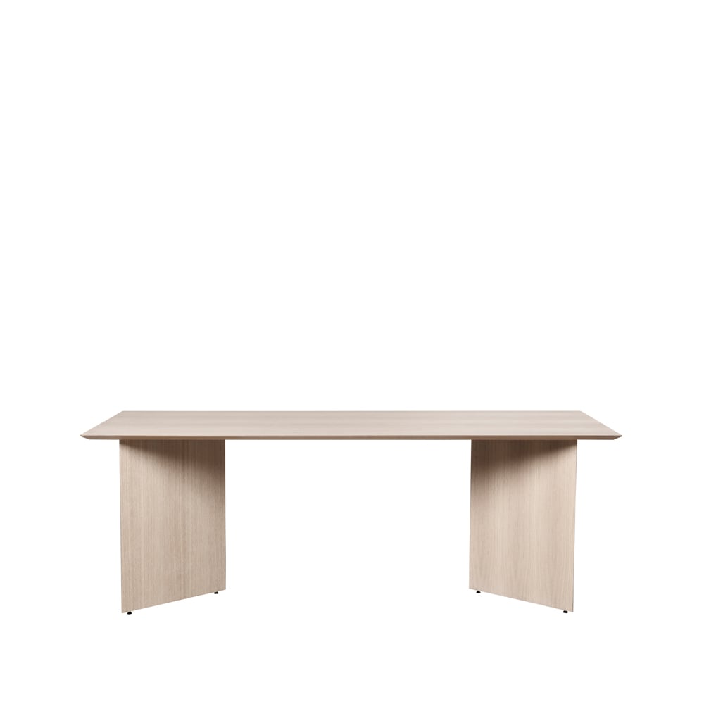 Ferm Living Mingle matbord oak natural veneer, 210cm, vinkelben ek