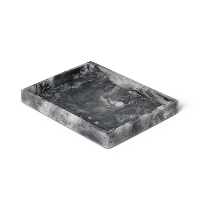 Mist dekorationsbricka 15x20 cm - Charcoal - Ferm Living