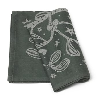 Mistel kökshandduk - dark-green - Ferm Living