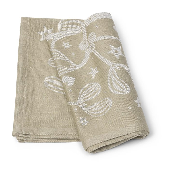 Mistel kökshandduk - sand - ferm LIVING