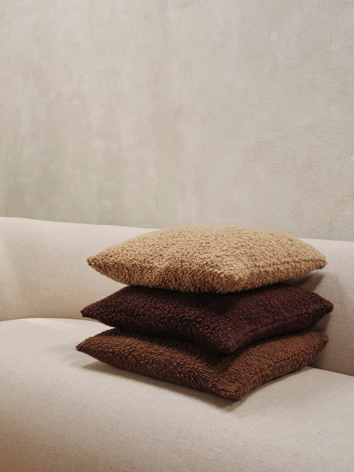 Moor kudde 50x50 cm, Dark pecan Ferm Living