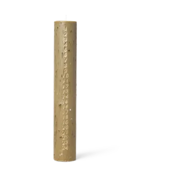 Mura kalenderljus - Ash brown - Ferm Living