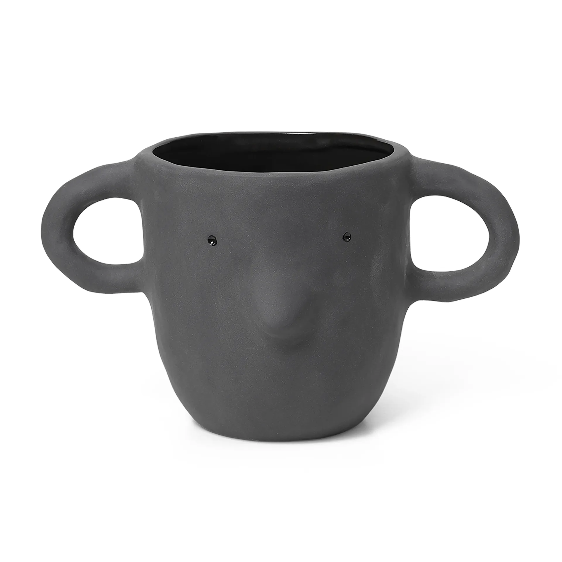 Mus blomkruka XL Ø15 cm, Dark grey Ferm Living