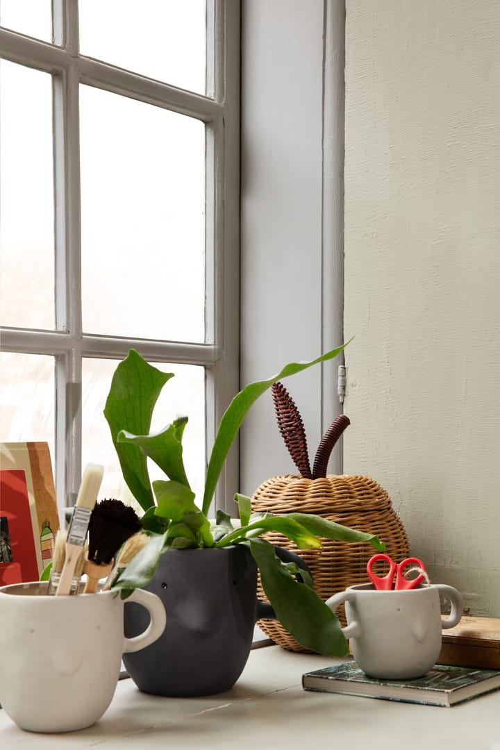 Mus blomkruka XL Ø15 cm, Dark grey Ferm Living