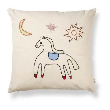 Naive kudde 40x40 cm - Horse - Ferm Living