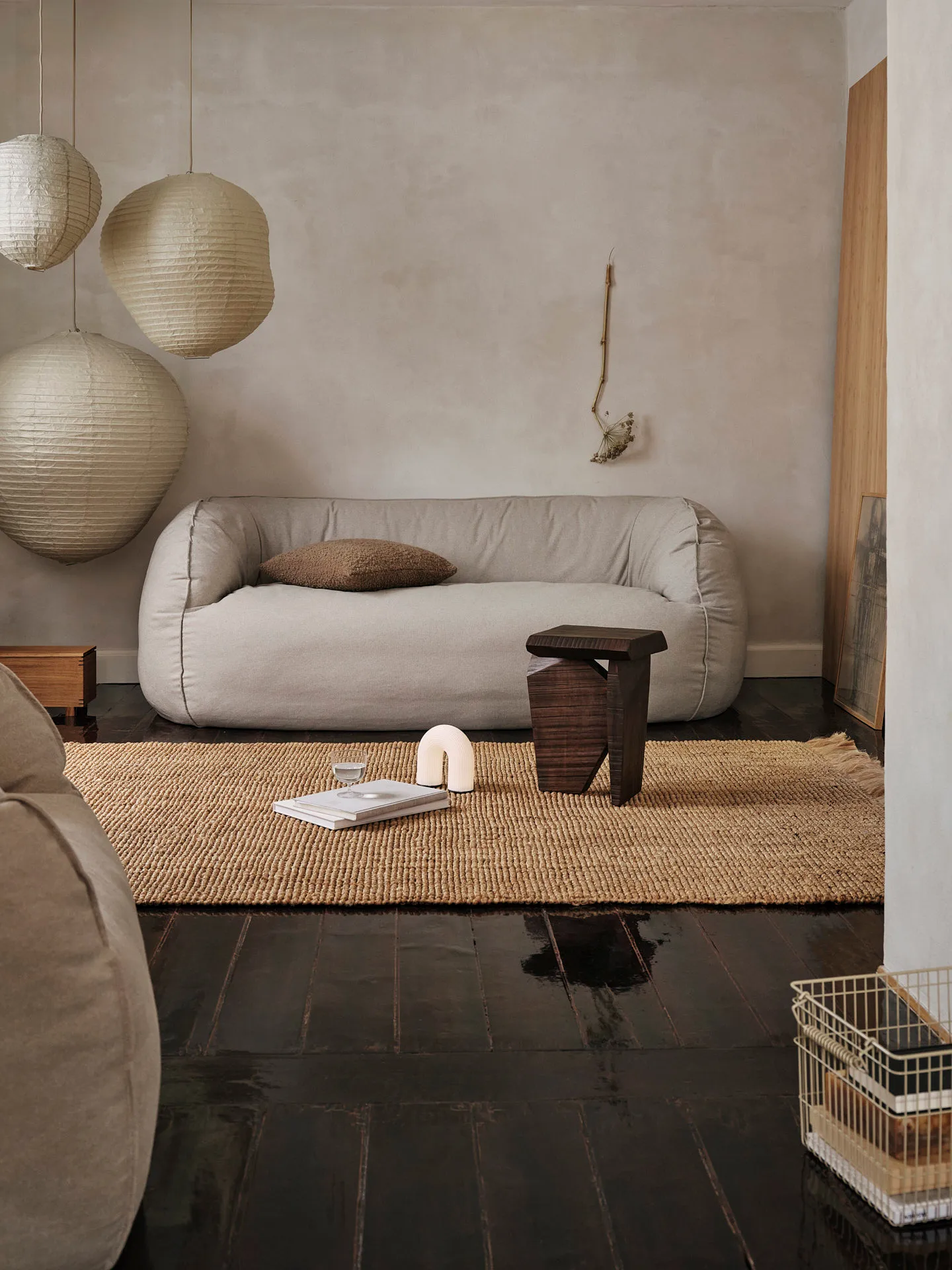 Nesten 2-sits soffa, Natural Ferm Living