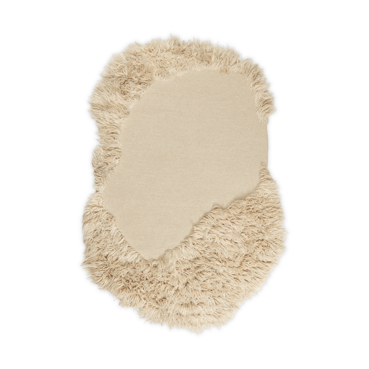 Ferm Living Norte matta 150x200 cm Natural | Skandinavisk Design | Ullmattor | Beige