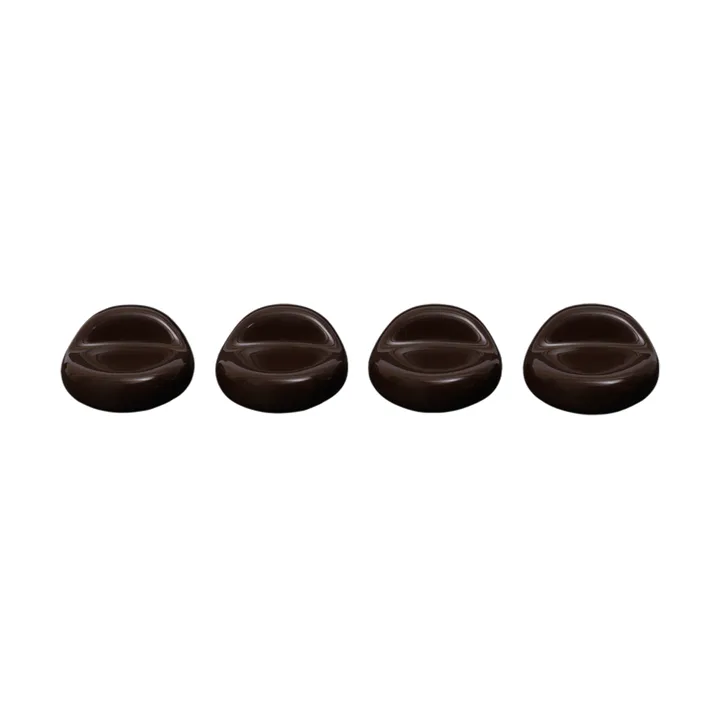 Nube fötter till kruka 4-pack - Carob brown - Ferm Living