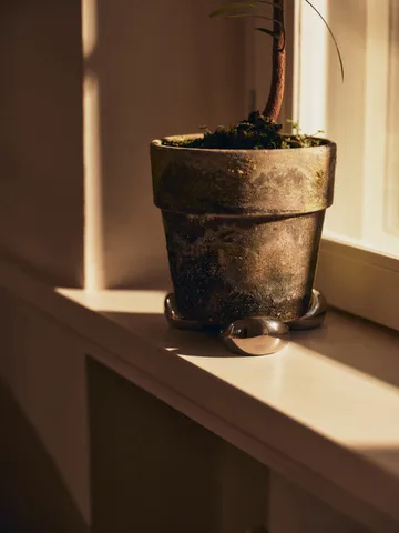 Nube fötter till kruka 4-pack - Silver - Ferm Living