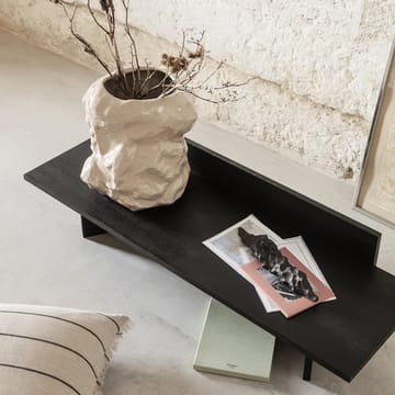 Oblique bänk - oak black oiled - Ferm Living