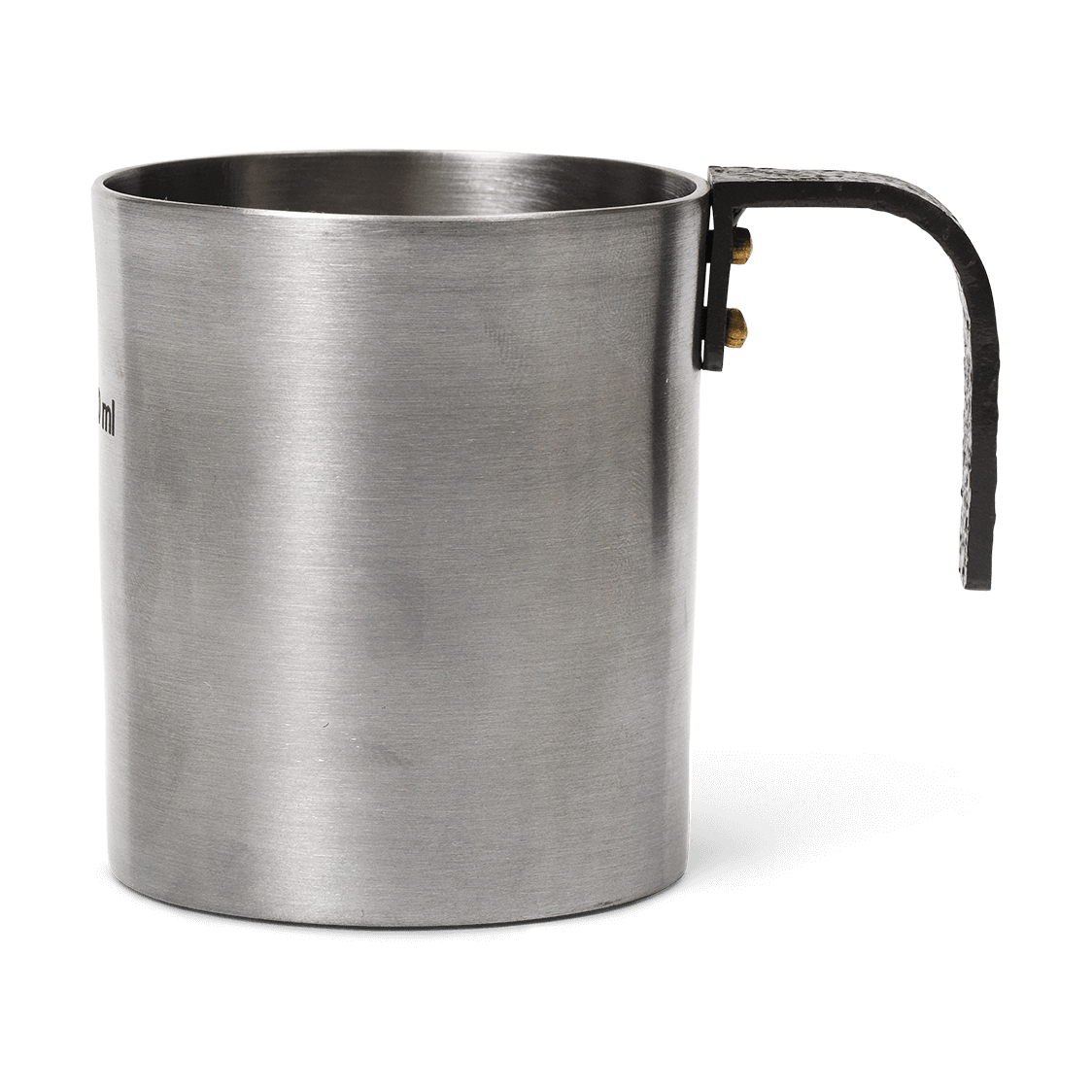 Ferm Living Obra mätkopp 1 dl Stainless Steel | Skandinavisk Design | Måttsatser | Silverfärgad