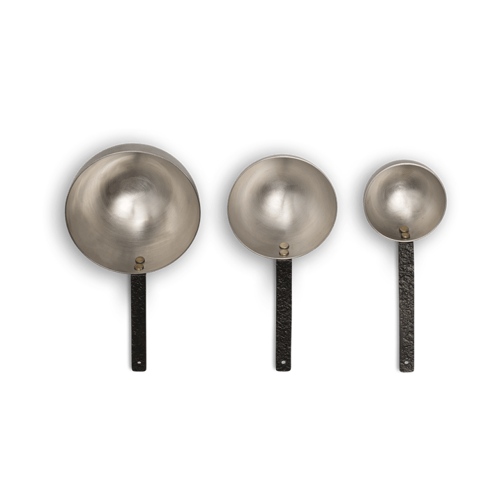 Obra Measuring Spoons måttsats 3 delar - Stainless Steel - Ferm Living