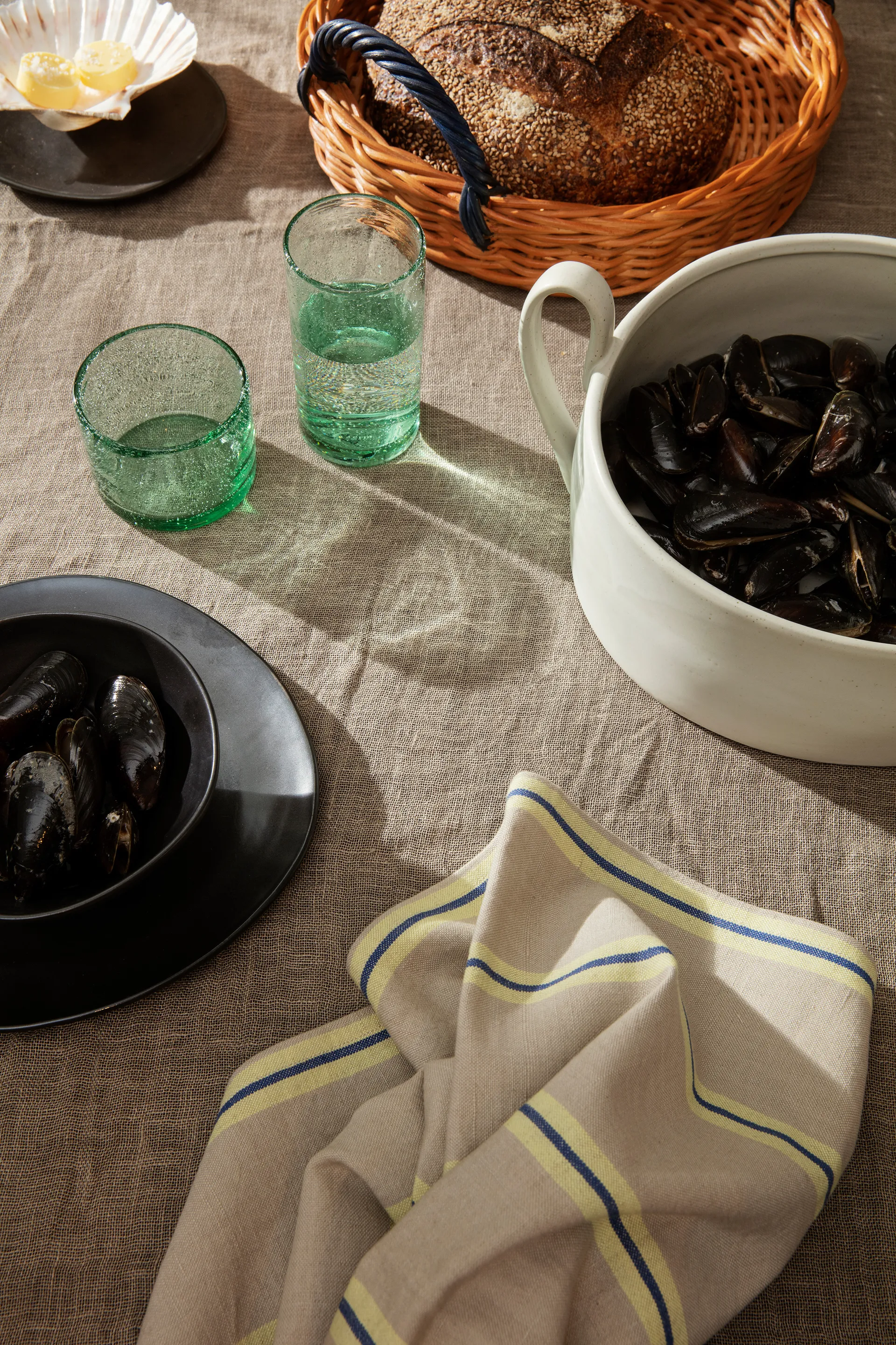 Oli vattenglas högt 22 cl, Recycled clear Ferm Living