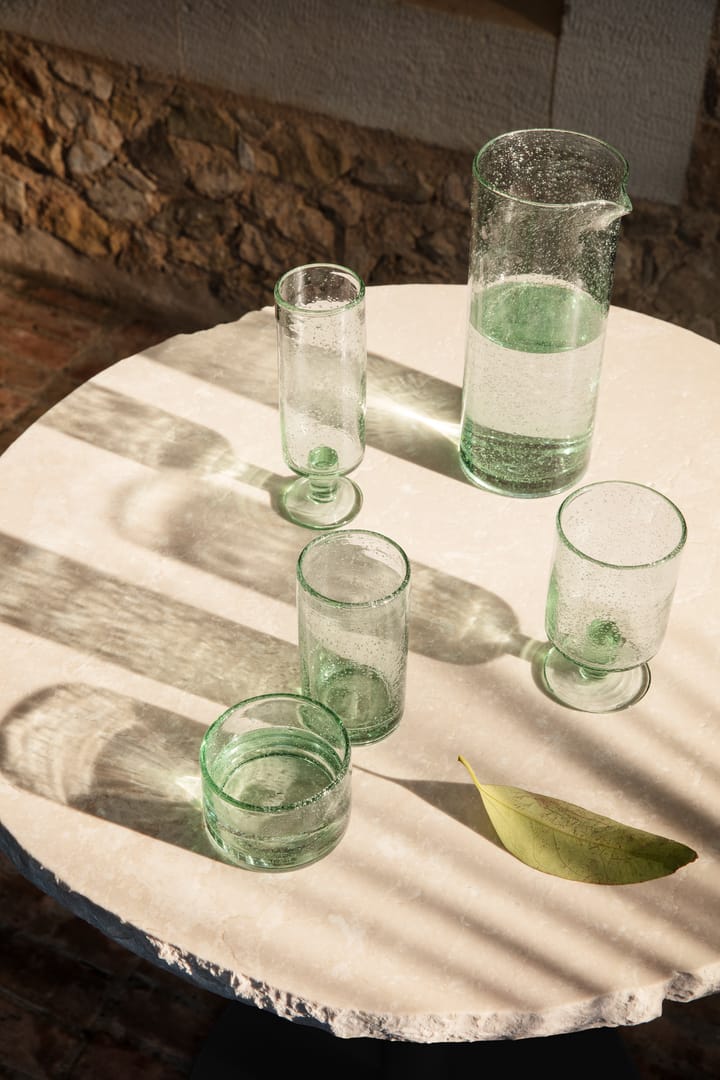 Oli vattenglas högt 22 cl - Recycled clear - ferm LIVING