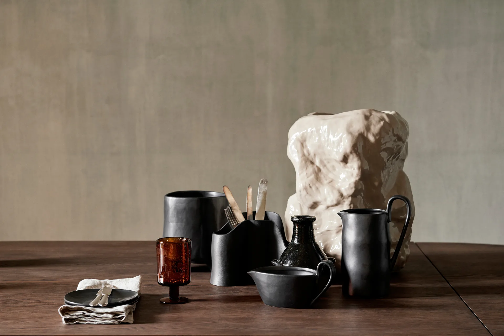 Oli vinglas 22 cl, Amber Ferm Living