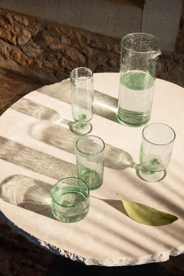 Oli vinglas 22 cl - Recycled clear - Ferm Living