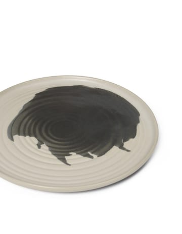 Omhu tallrik ⌀26,5 cm - off white-charcoal - Ferm Living