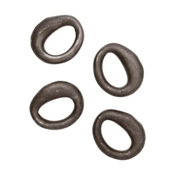 Orrith servettring 4-pack - Rustic bronze - Ferm Living