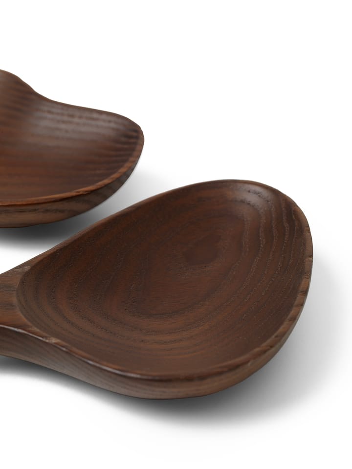 Os salladsbestick 2 delar, Dark brown Ferm Living