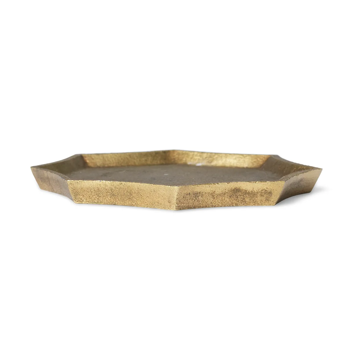 Otte dekorationsbricka 9,5x9,5 cm, Brass finish Ferm Living