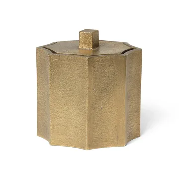 Otte doftljus 23 h - Brass finish - Ferm Living