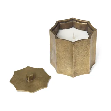 Otte doftljus 36 h - Brass finish - Ferm Living
