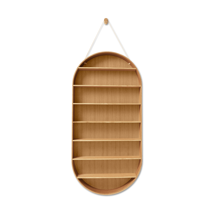 Oval Dorm hylla - Oiled oak - Ferm Living