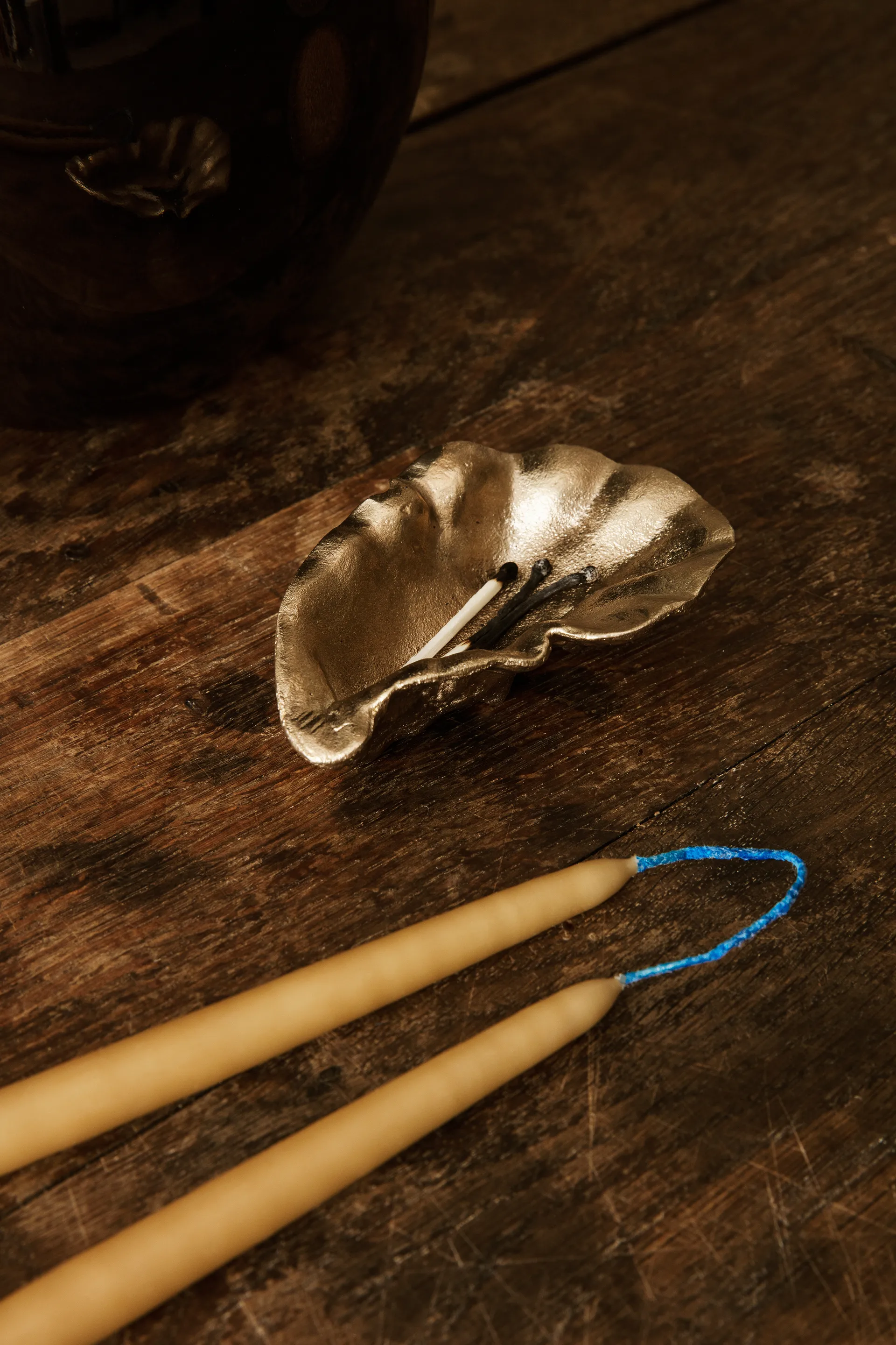 Oyster dekorationsskål 10,5 cm, Mässing Ferm Living