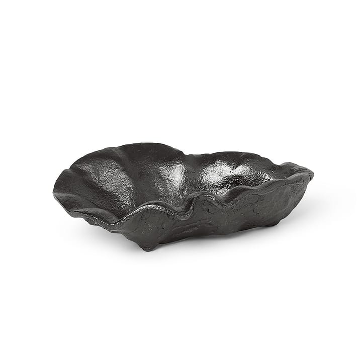 Oyster dekorationsskål 10,5 cm - Svart mässing - Ferm Living