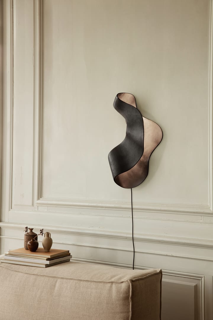 Oyster vägglampa, Black Ferm Living
