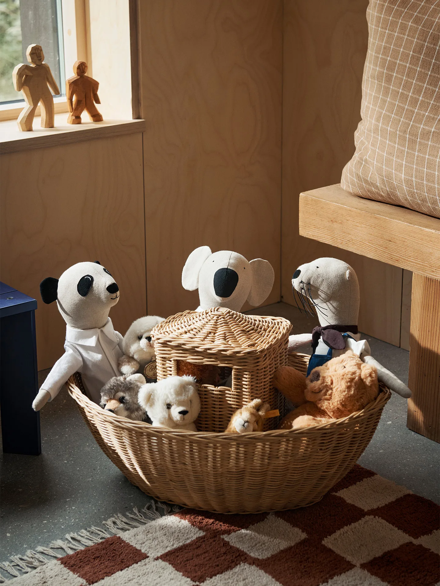 Panda Teddy gosedjur, Natural Ferm Living