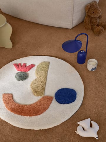 Panto tuftad matta - Off white, Ø70 cm - Ferm Living