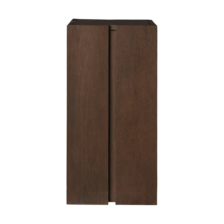 Parcel piedestal - Dark stained, 30x30x60 cm - Ferm Living