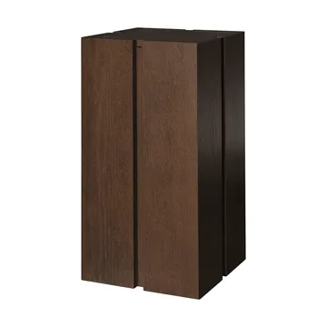Parcel piedestal - Dark stained, 30x30x60 cm - Ferm Living