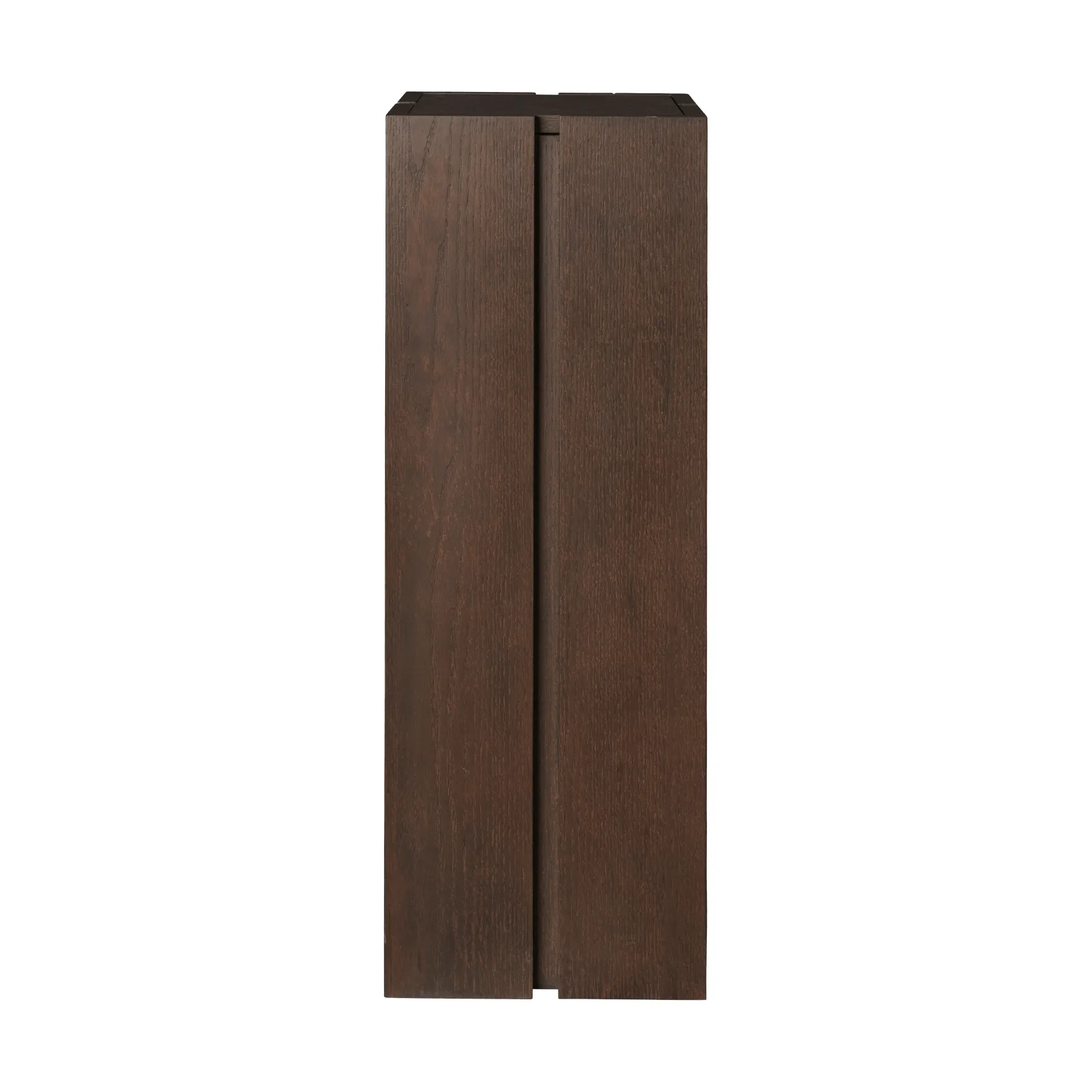 Parcel piedestal, Dark stained, 30x30x90 cm Ferm Living