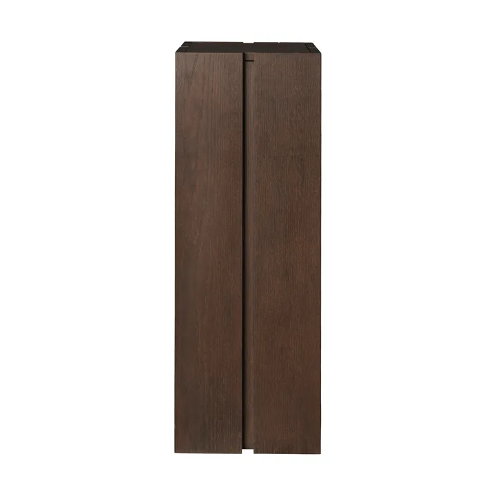 Parcel piedestal - Dark stained, 30x30x90 cm - Ferm Living