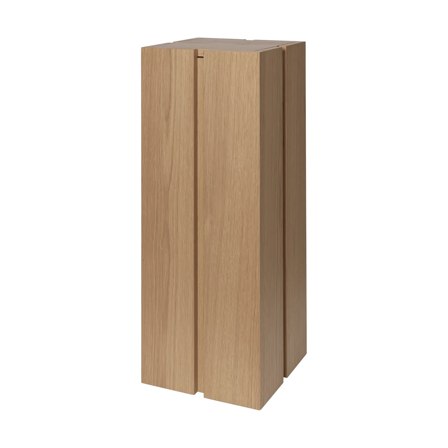 Parcel piedestal, Natural, 30x30x90 cm Ferm Living