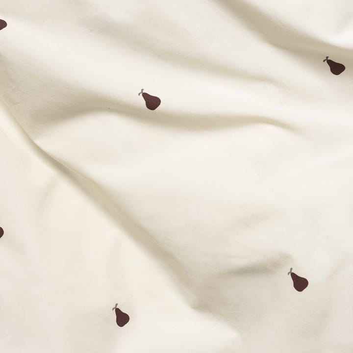 Pear bäddset 70x100 cm, Off white-cinnamon Ferm Living