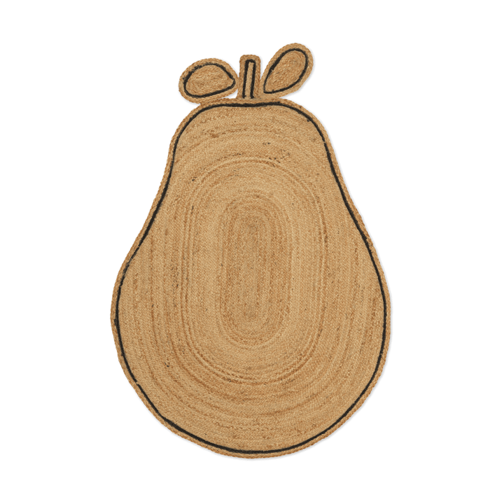 Pear braided jutematta - Natural - Ferm Living