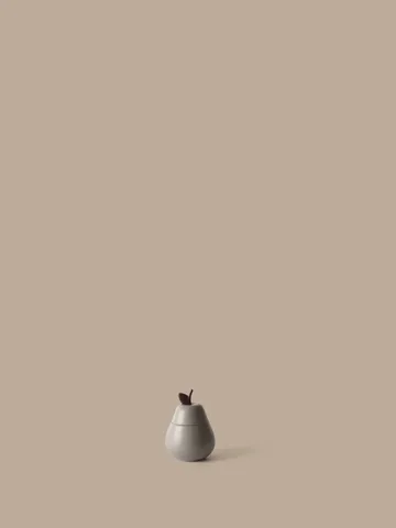 Pear keramikskål med lock - Cashmere - Ferm Living