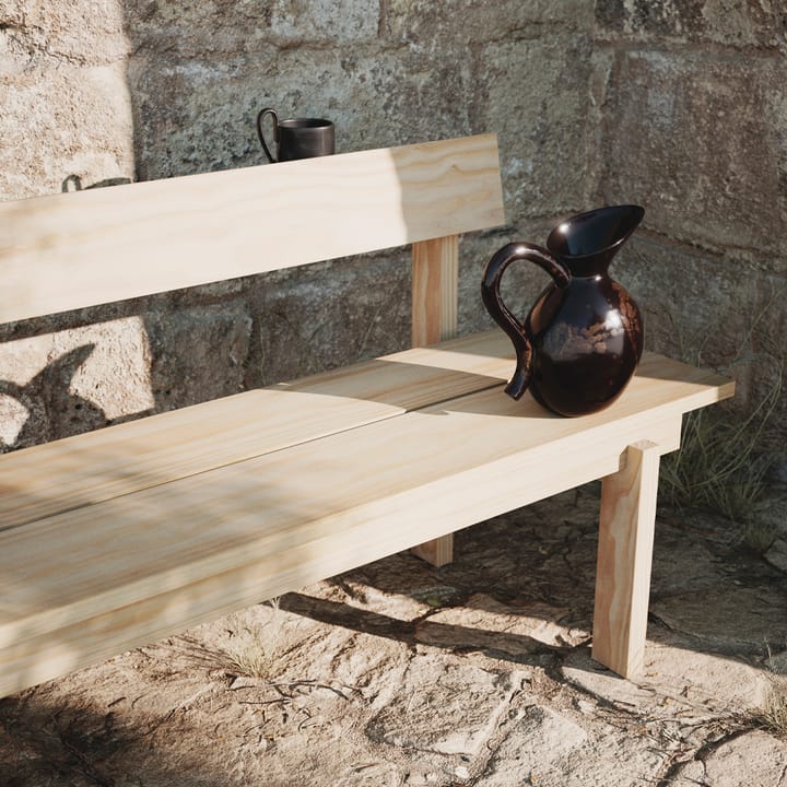 Peka bänk, pine natural Ferm Living