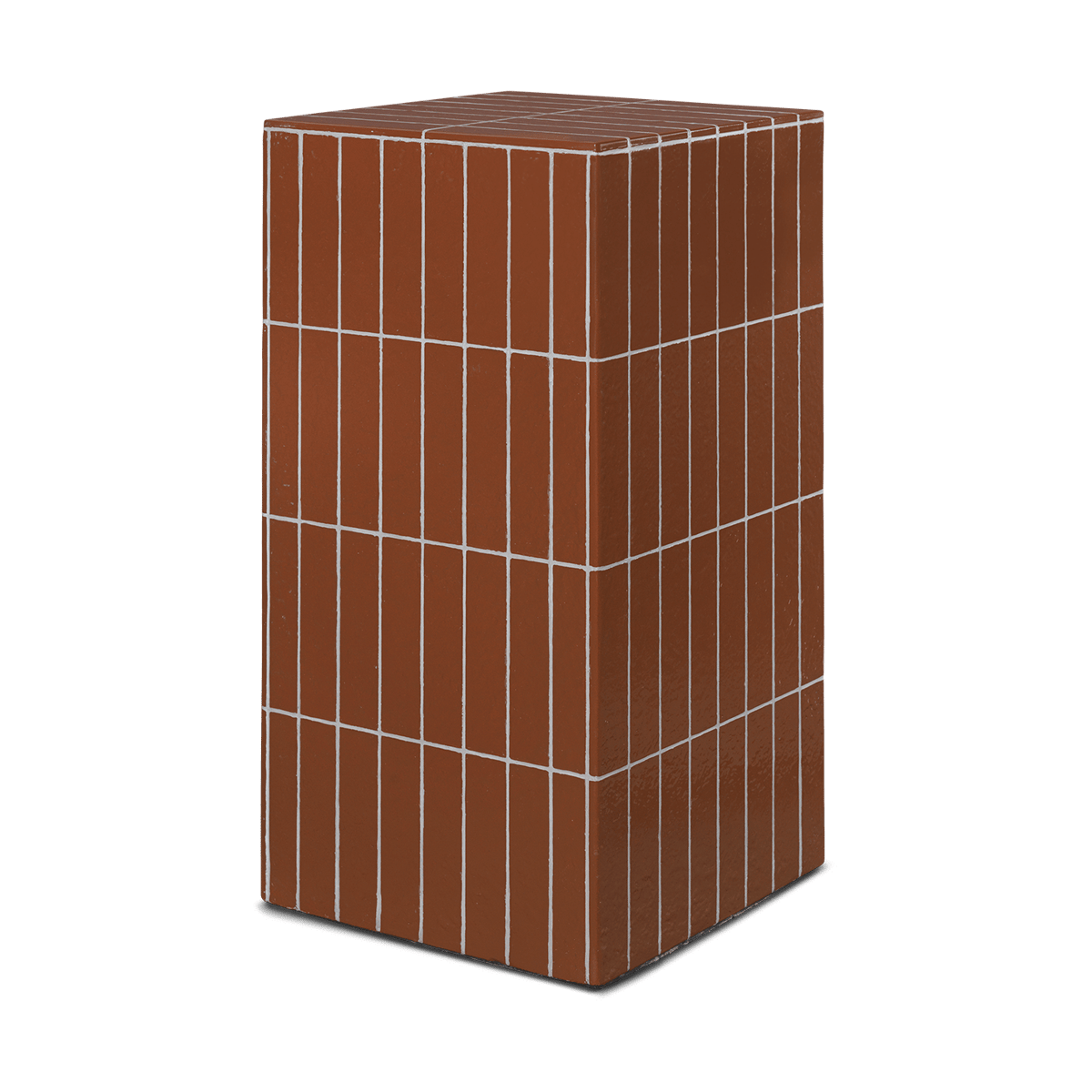 Ferm Living Pillar piedestal Brown | Skandinavisk Design | Krukor | Brun