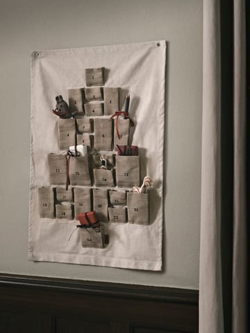 Pine julkalender - Maxi, 90x125 cm - Ferm Living